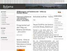 Tablet Screenshot of bolama.net