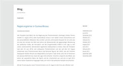 Desktop Screenshot of blog.bolama.net